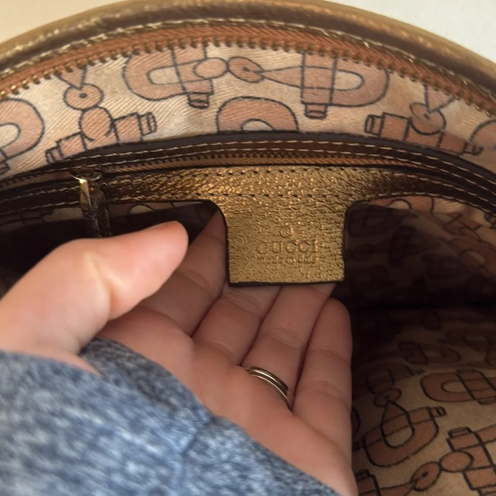 Vintage Gucci GG Canvas “Sherry Line” Crossbody Messenger Bag - Picture 9 of 10